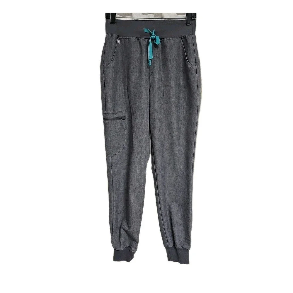 FIGS‎ Technical Collection Zamora Jogger Scrub Pants Gray Women’s Size S Regular